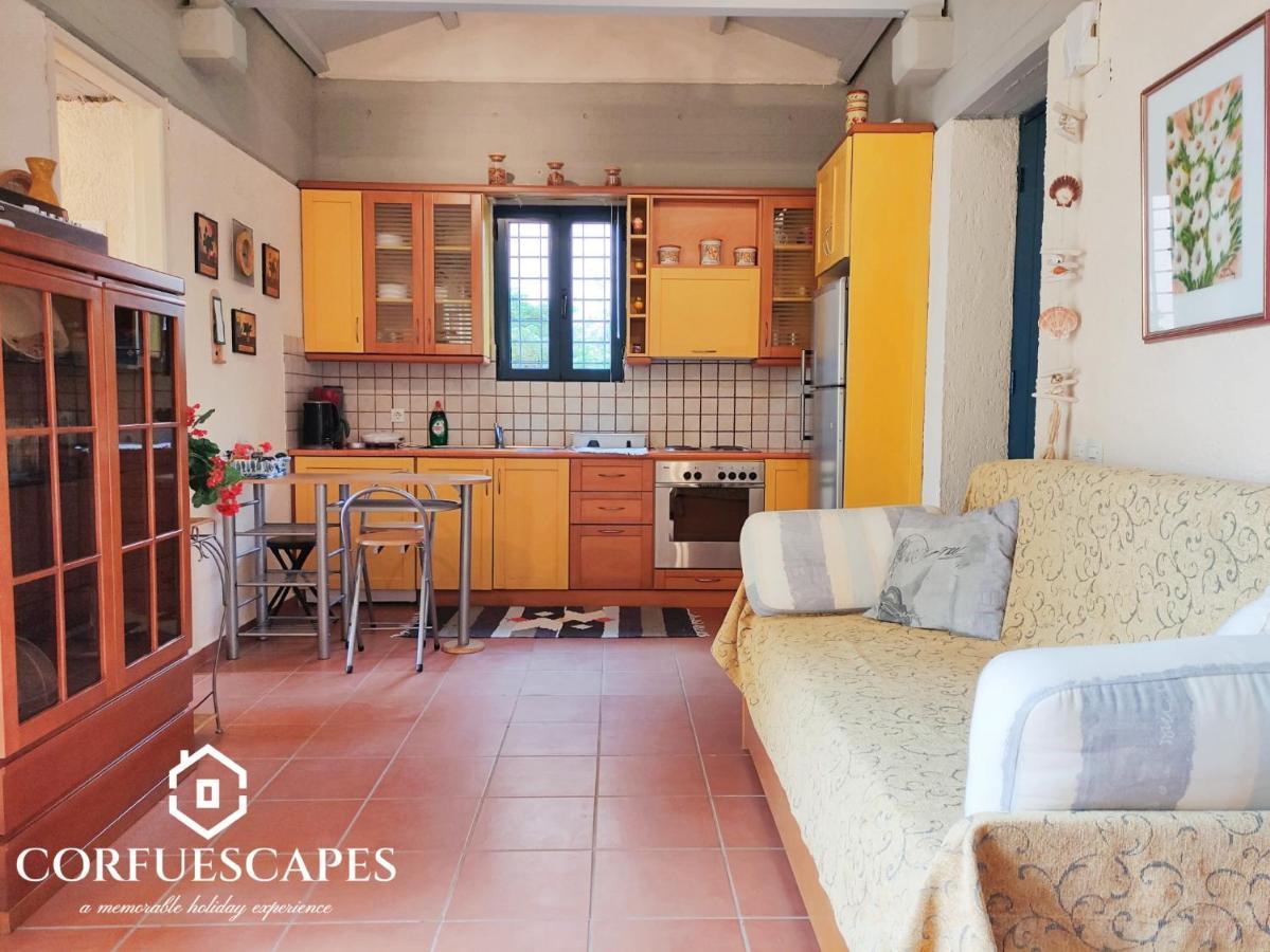 Villa Mira El Mar By Corfuescapes Barbati Exterior foto